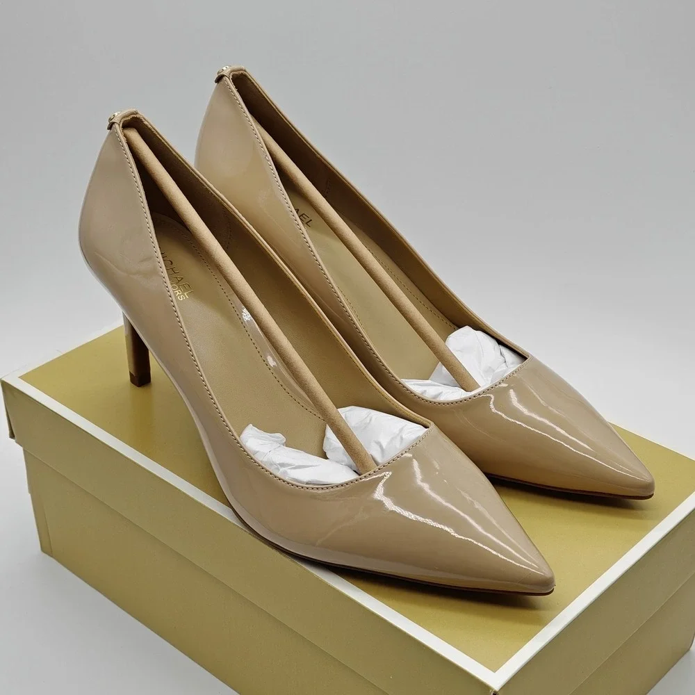 Michael Kors Alina Flex Pumps Light Blush Women's 9.5M Slip On Heels New
